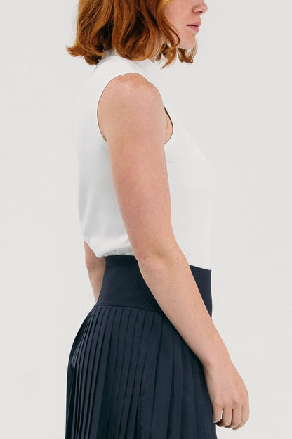 Rib SL Zip Polo