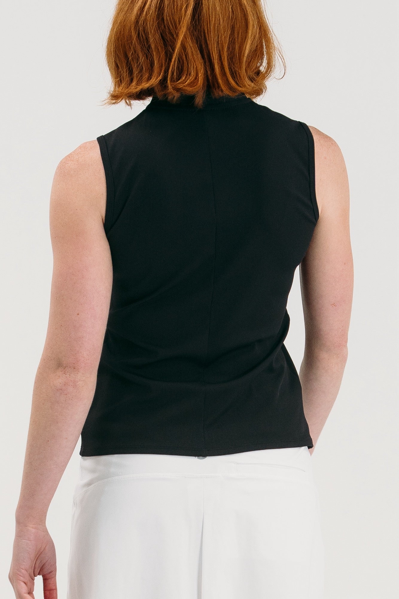 Rib SL Zip Polo