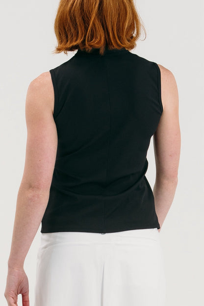 Rib SL Zip Polo