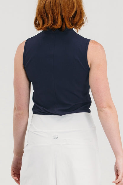Rib SL Zip Polo