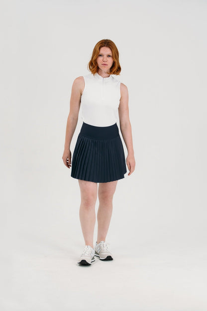 Rib SL Zip Polo