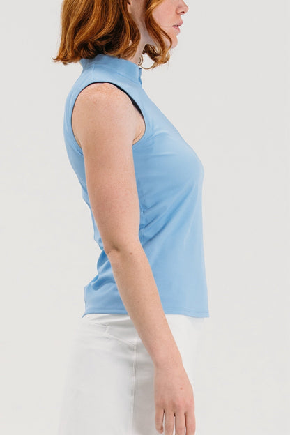 Rib SL Zip Polo