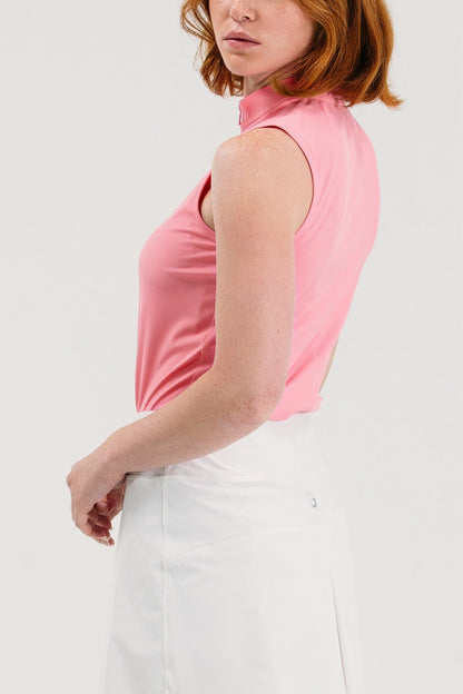 Rib SL Zip Polo