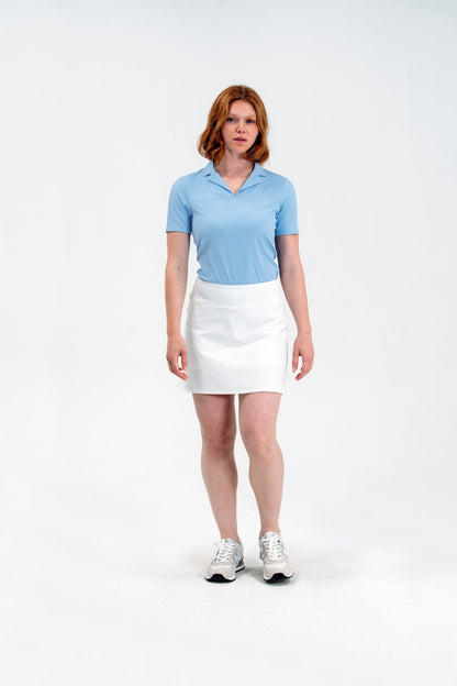 Rib SS Notch Collar Polo
