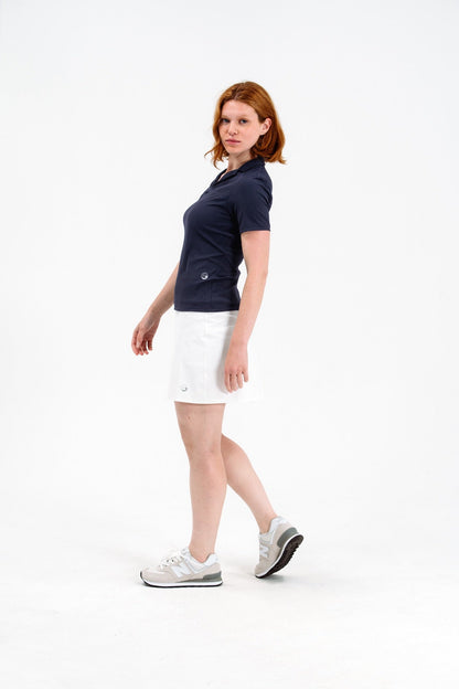 Rib SS Notch Collar Polo