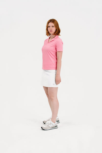Rib SS Notch Collar Polo