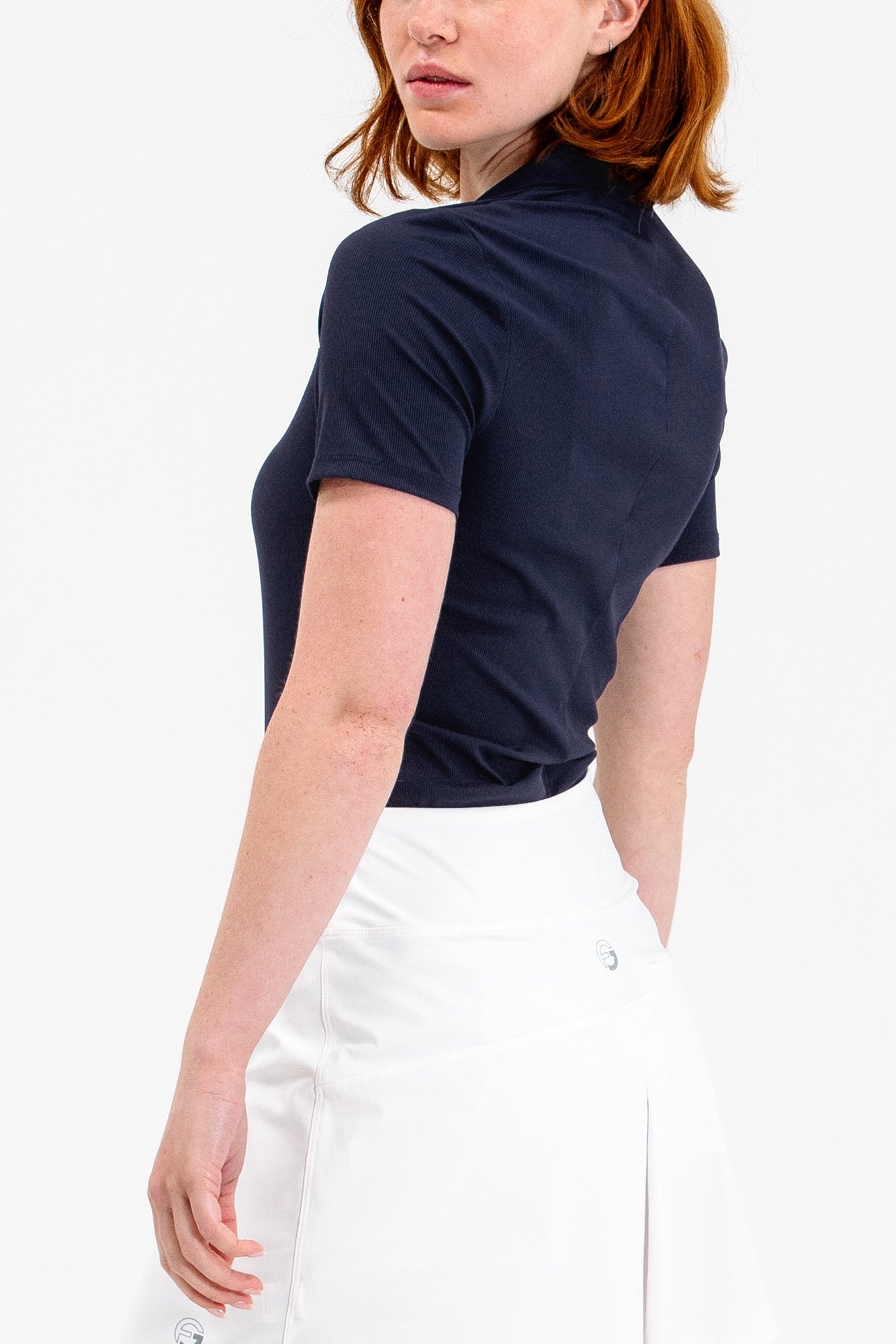 Rib SS Notch Collar Polo