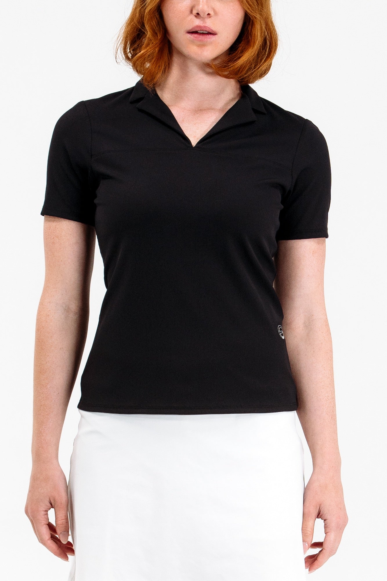 Rib SS Notch Collar Polo