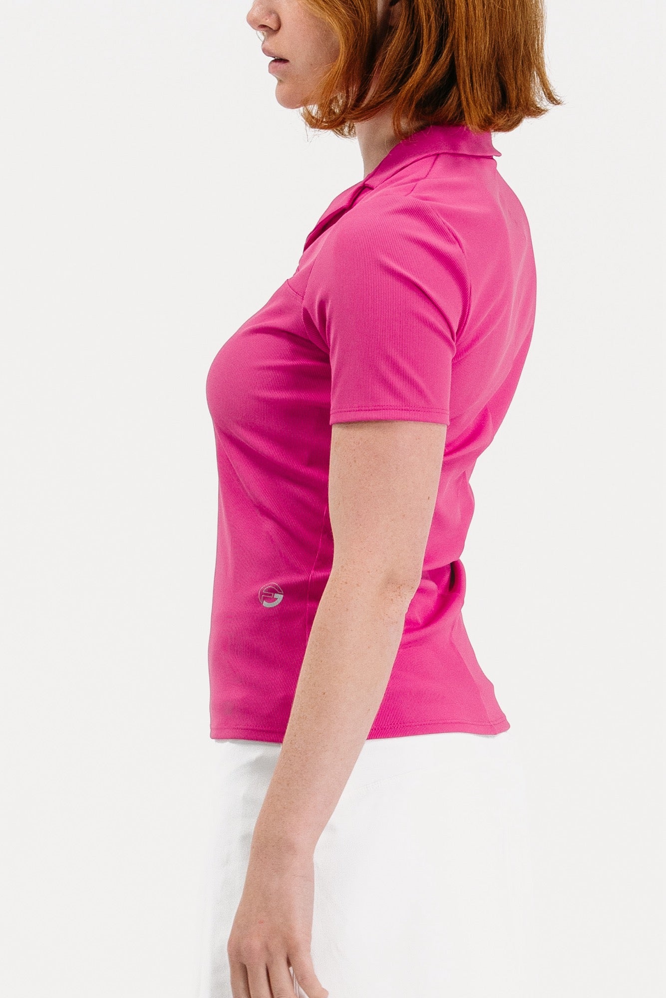 Rib SS Notch Collar Polo