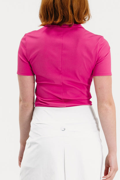 Rib SS Notch Collar Polo
