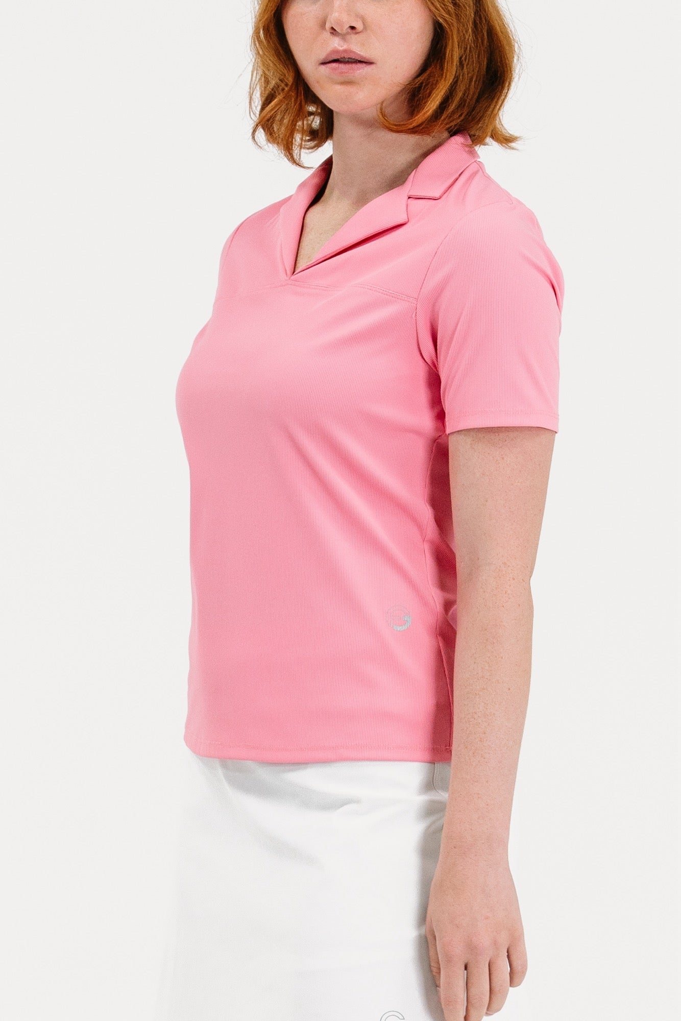 Rib SS Notch Collar Polo