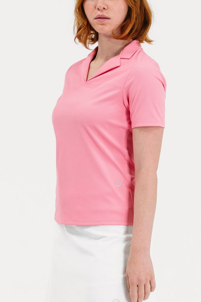 Rib SS Notch Collar Polo
