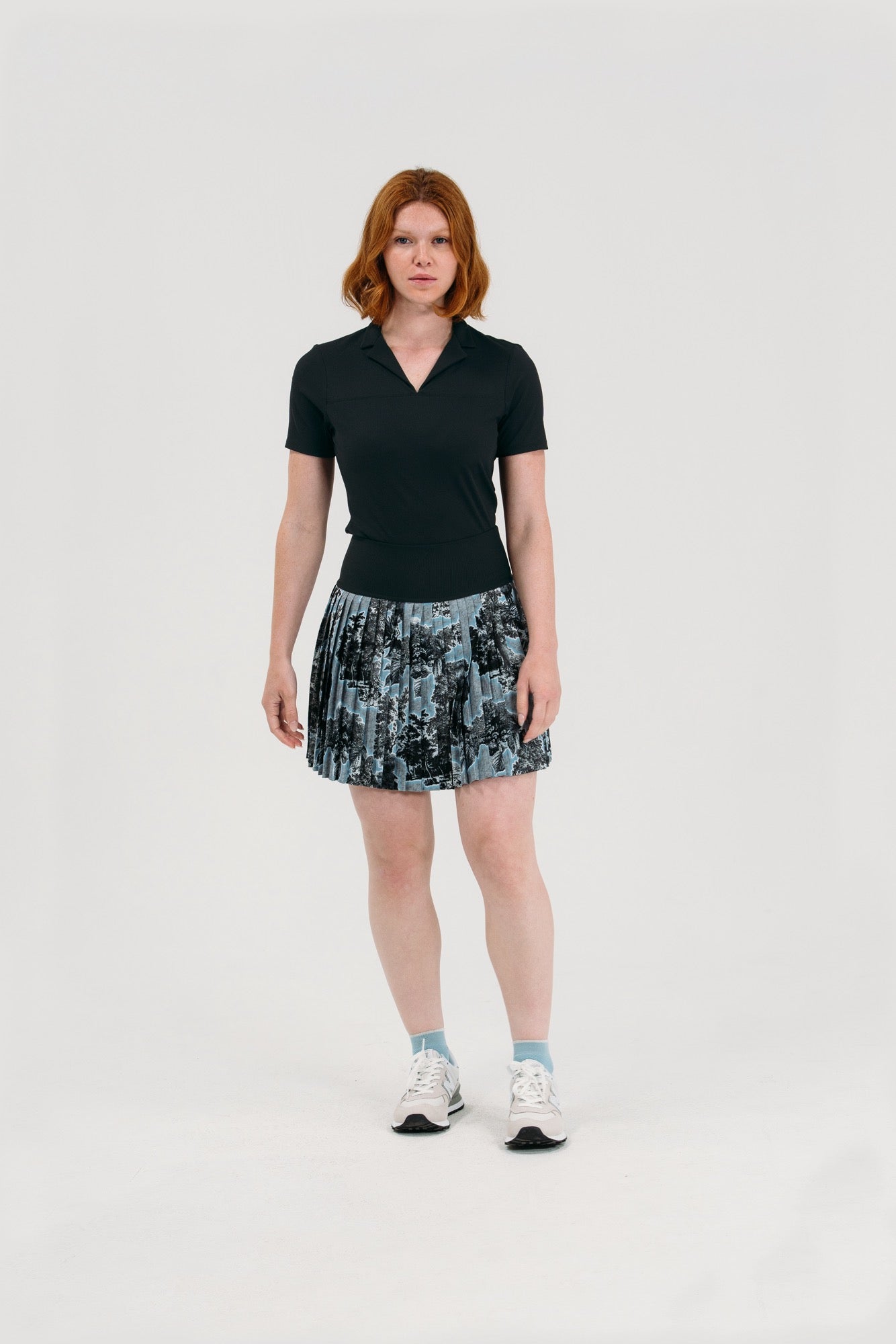 Rib SS Notch Collar Polo