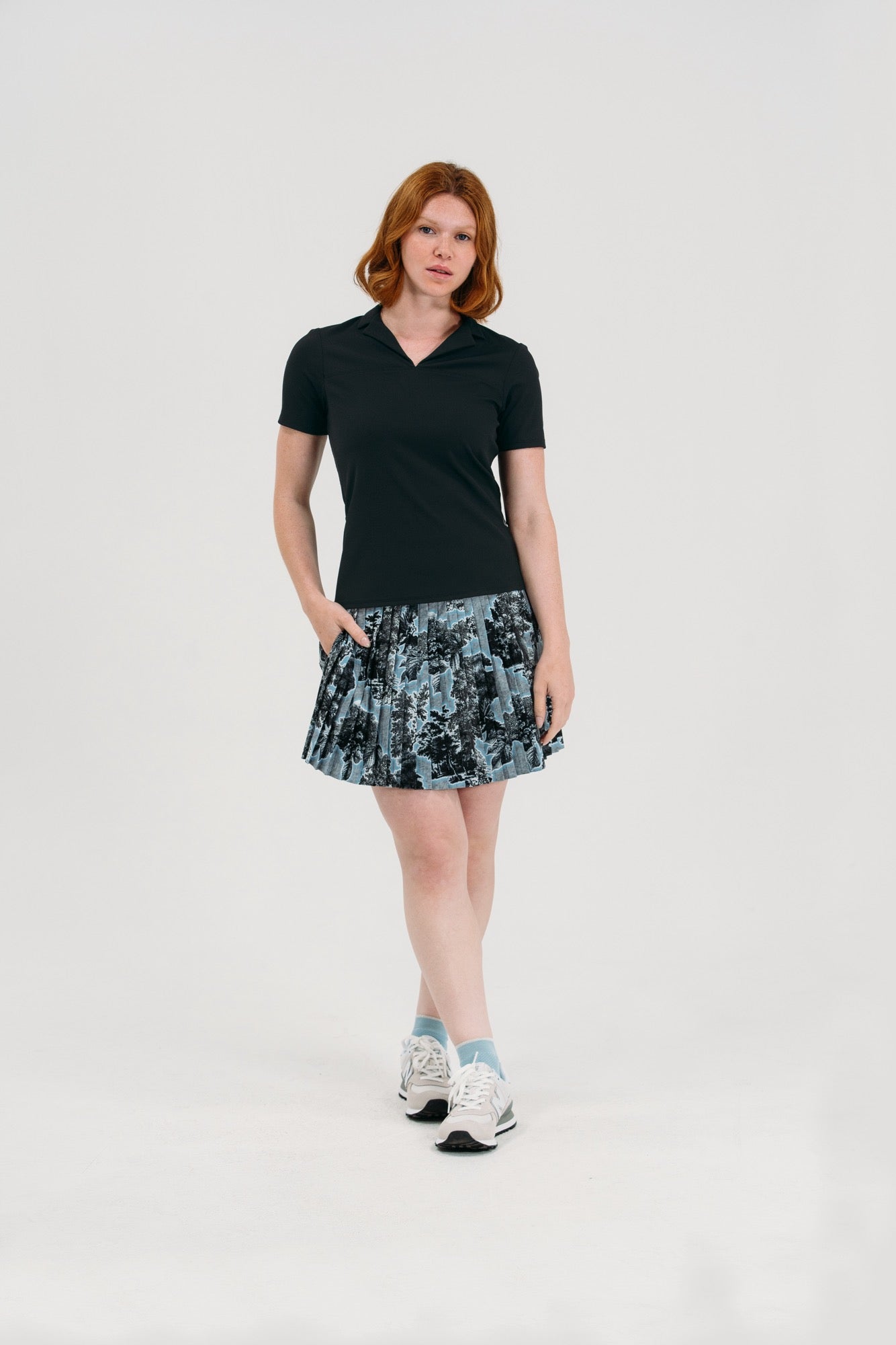 Rib SS Notch Collar Polo