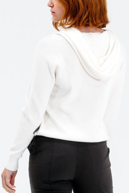 Sweater Knit Hoodie