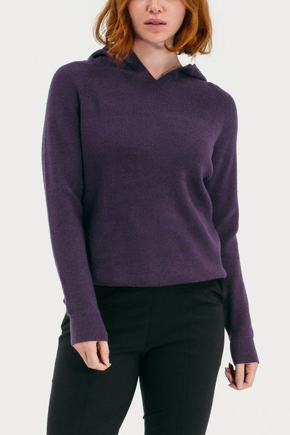 Sweater Knit Hoodie