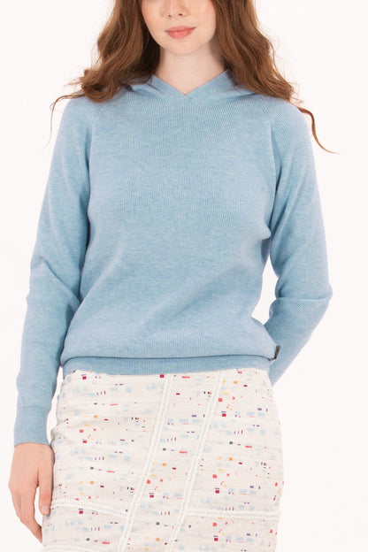 Sweater Knit Hoodie