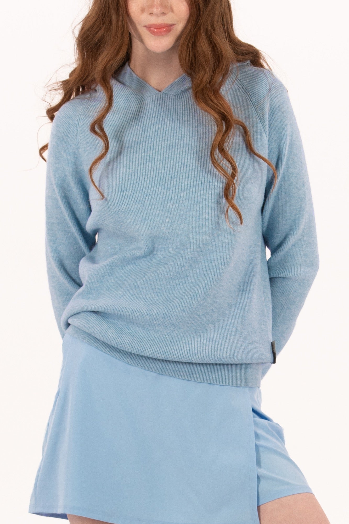Sweater Knit Hoodie