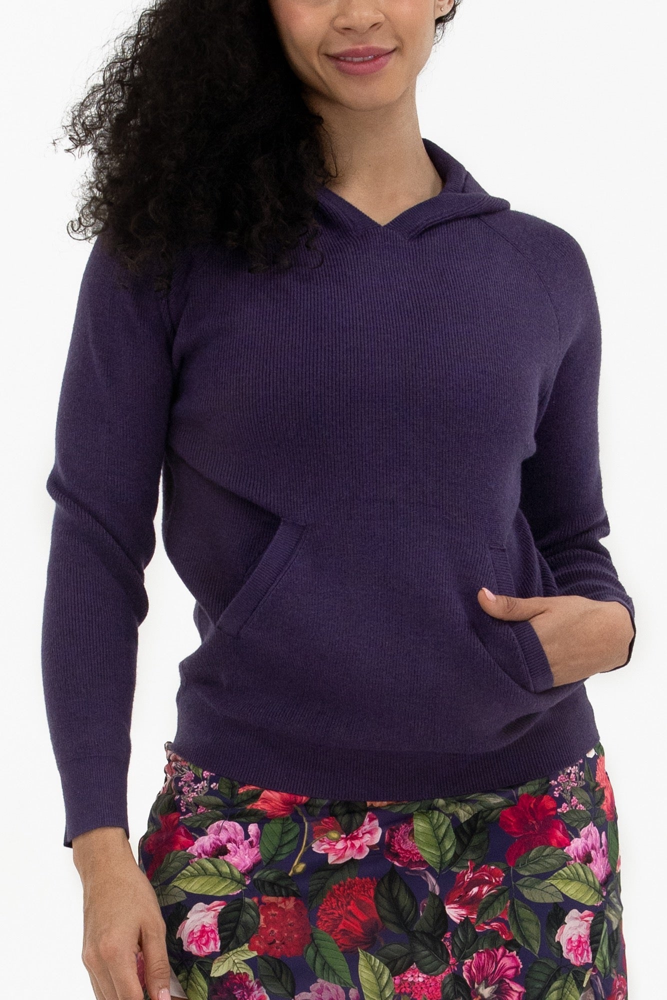 Sweater Knit Hoodie