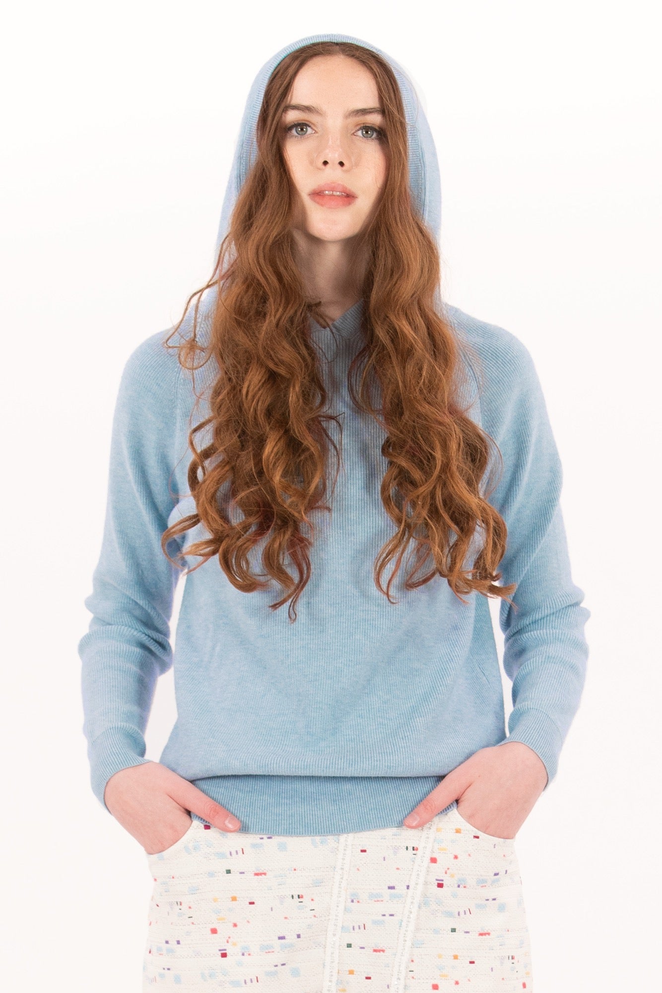 Sweater Knit Hoodie