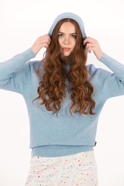 Sweater Knit Hoodie