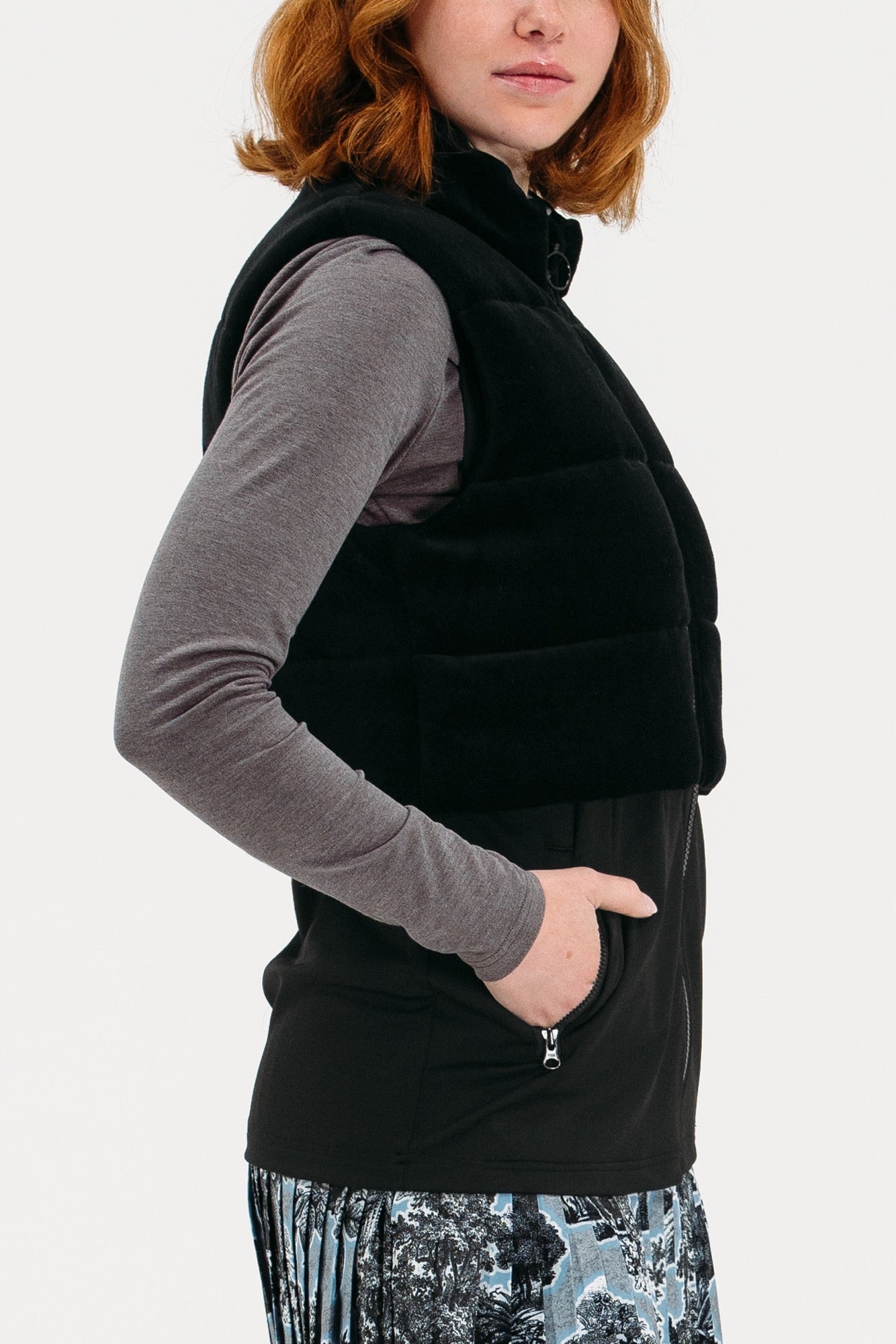 Double Layer Vest Velvet