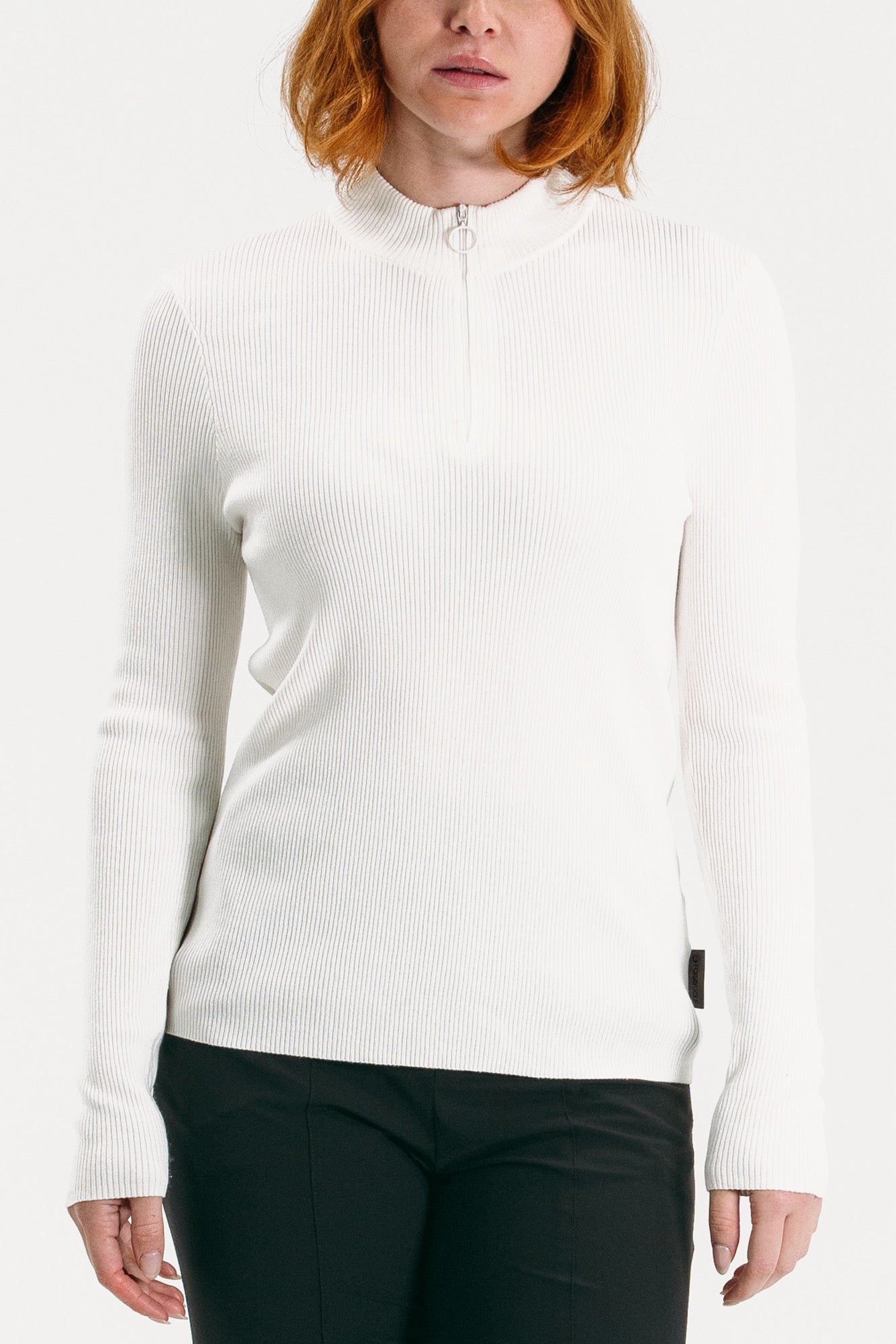 Knit Quarter Zip Solids