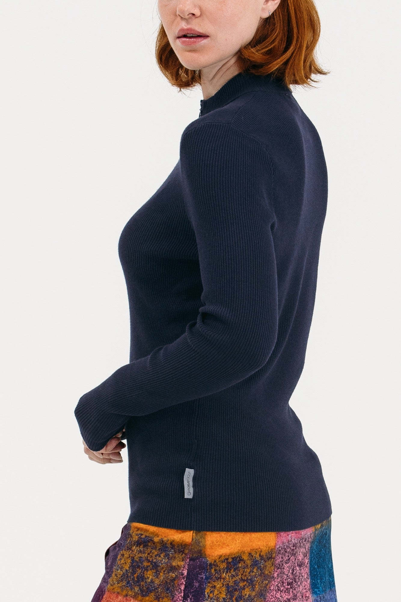 Knit Quarter Zip Solids