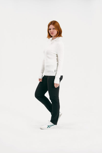 Knit Quarter Zip Solids