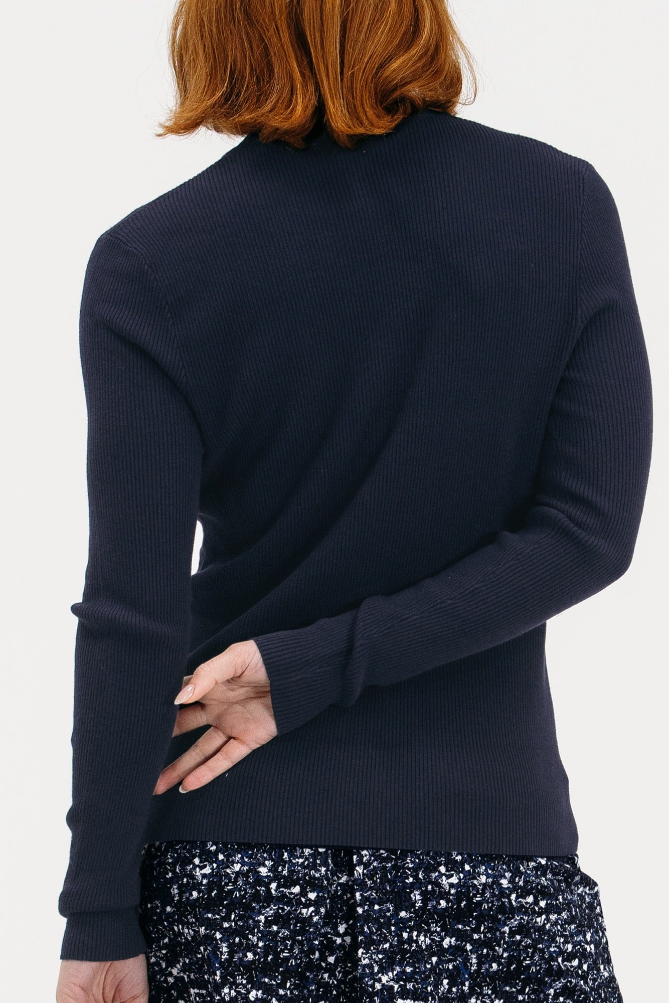 Knit Quarter Zip Solids