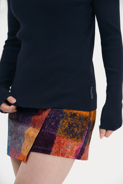 Knit Quarter Zip Solids
