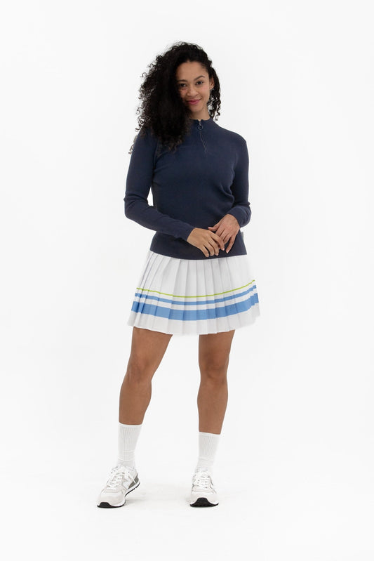 Knit Quarter Zip Solids