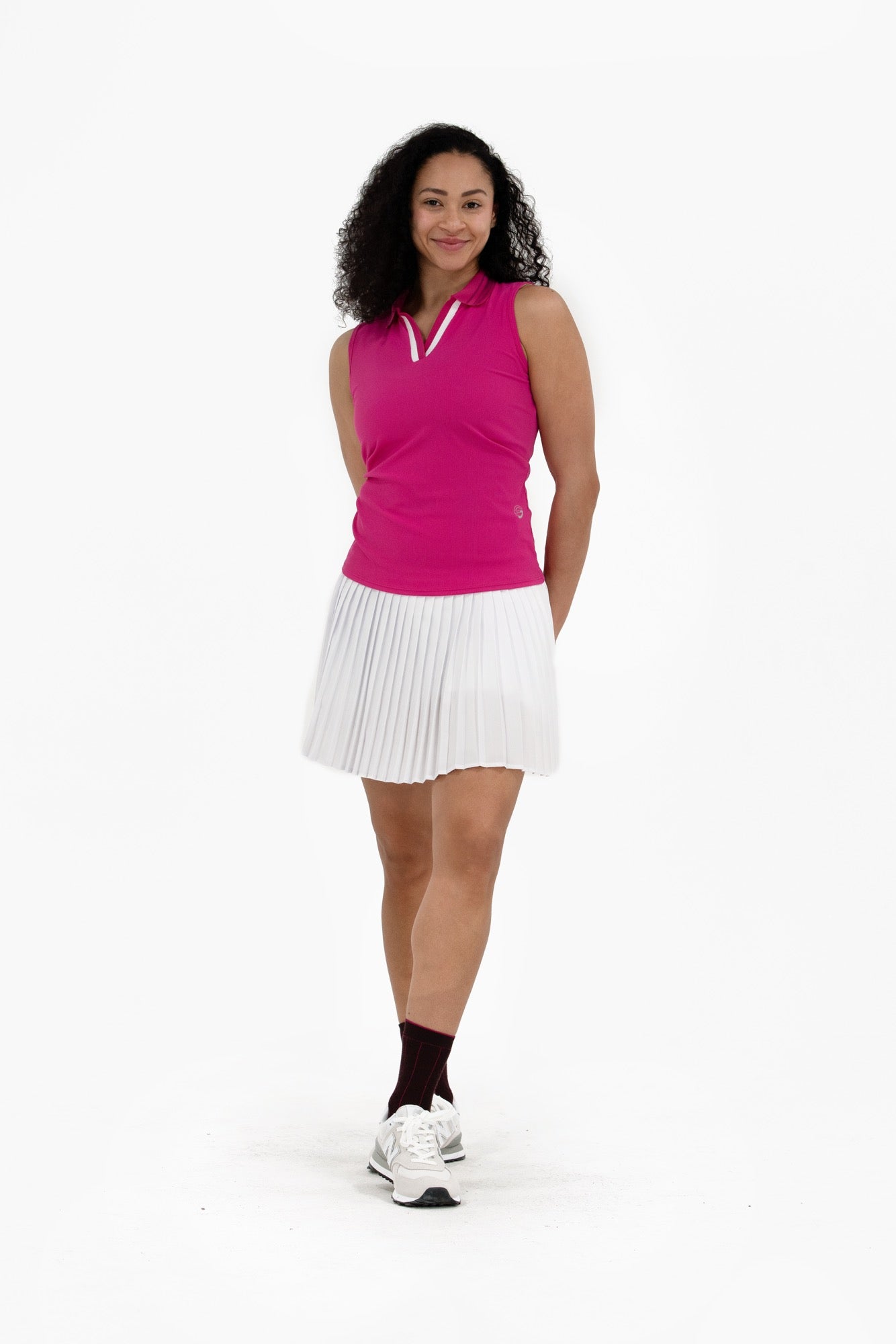 Rib SL V-Neck Polo