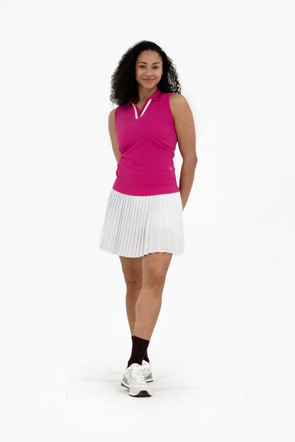 Rib SL V-Neck Polo