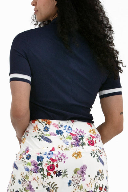 FG-0861SSBUTTONRIBPOLO-21 - GOLF LEAGUE
