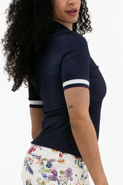 FG-0861SSBUTTONRIBPOLO-25 - GOLF LEAGUE