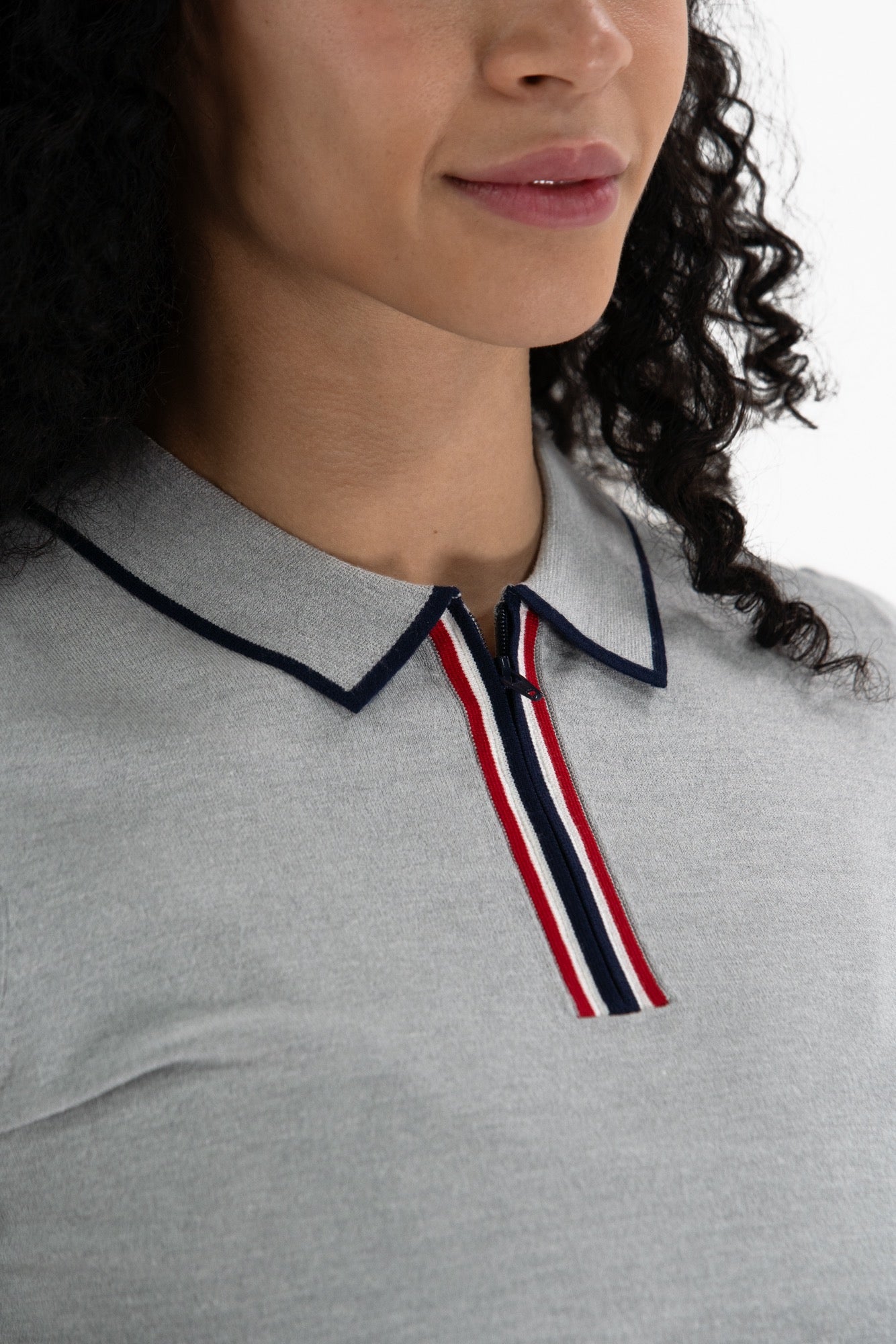 SS Zip Knit Polo