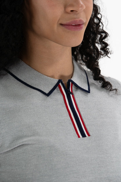 SS Zip Knit Polo