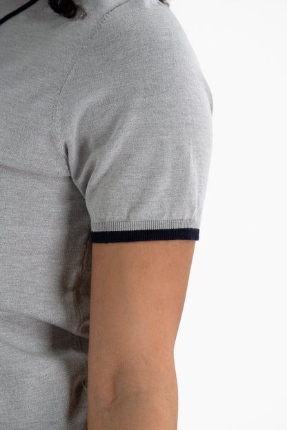 SS Zip Knit Polo