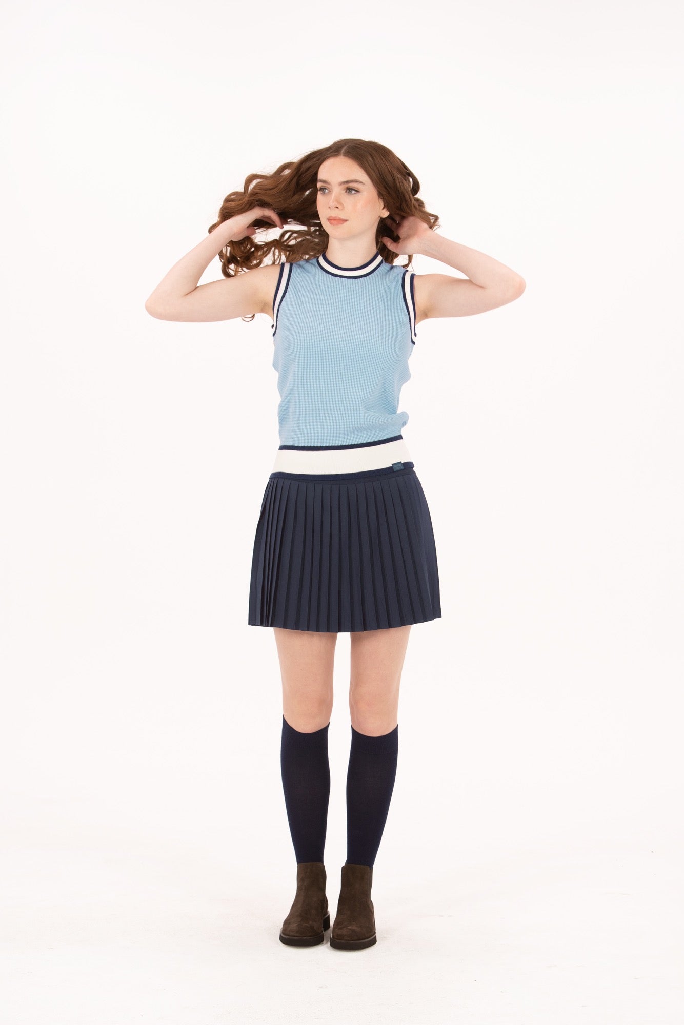 Waffle Knit Shell