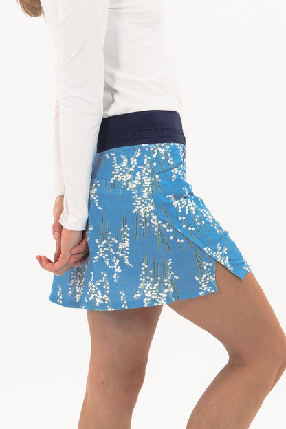 Notched Hem Skirt