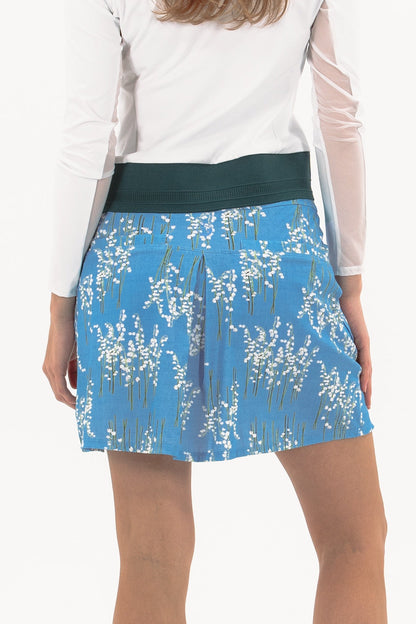 Notched Hem Skirt