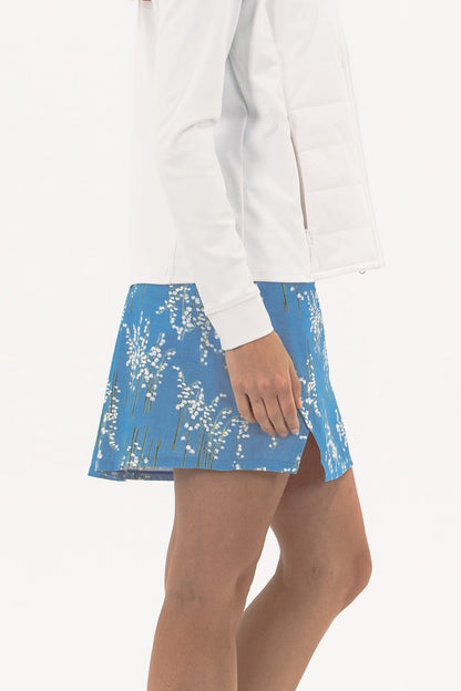 Notched Hem Skirt