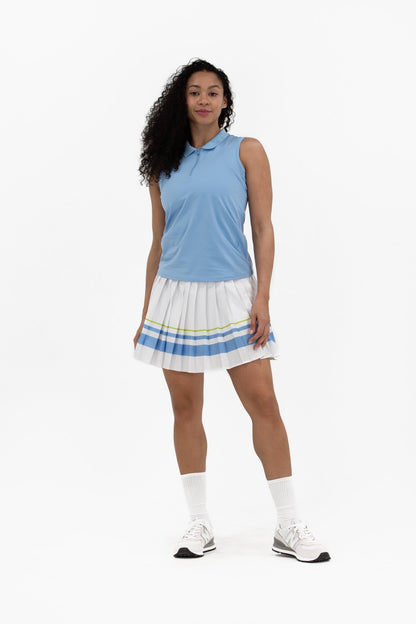 SL Zip Check Collar Polo