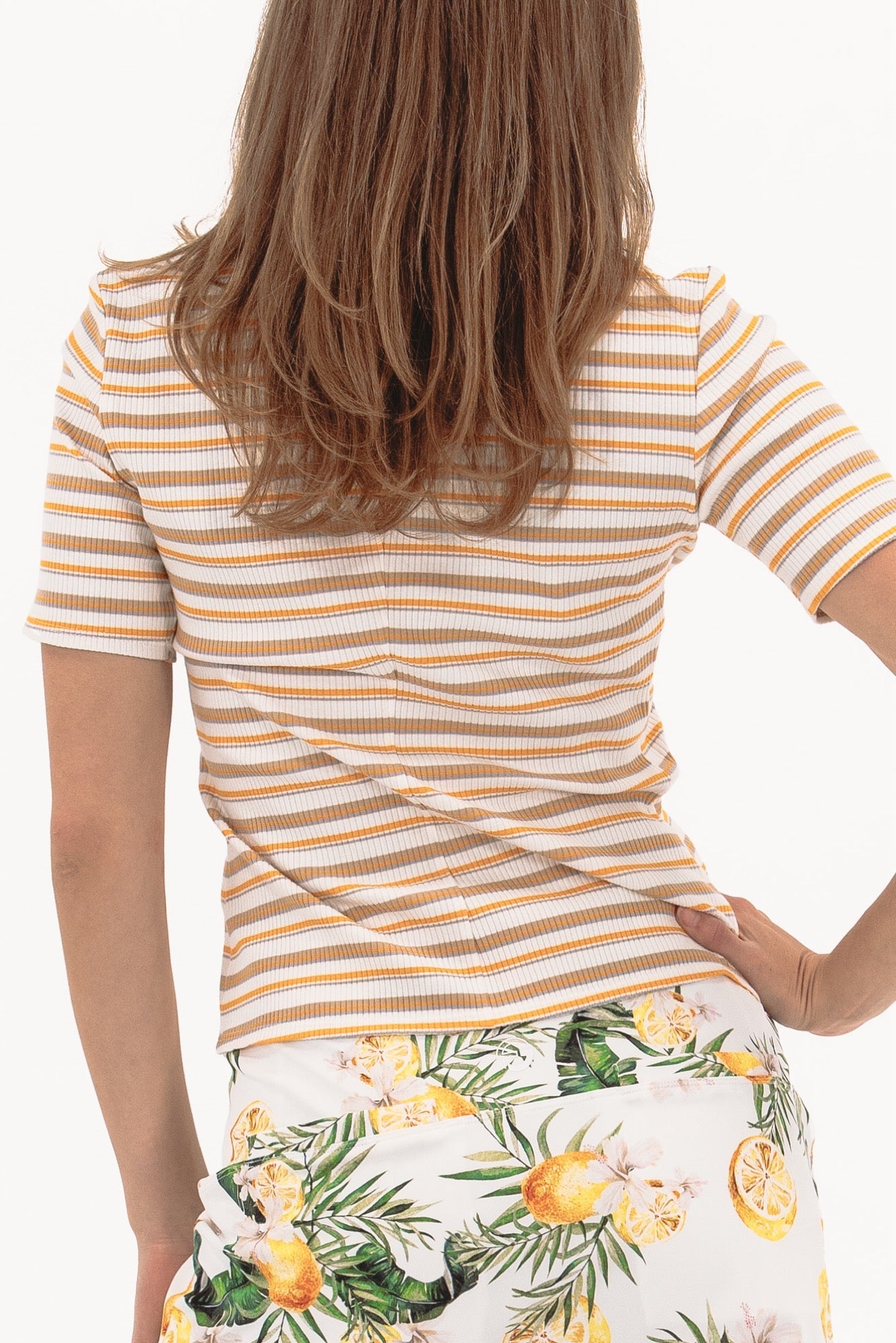 SS Stripe Rib Polo