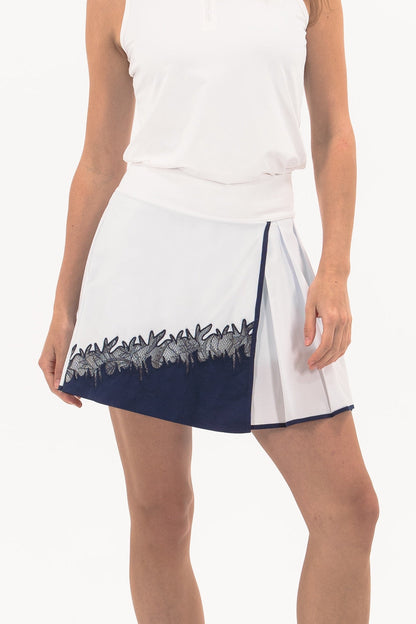 Lace Inset Skirt