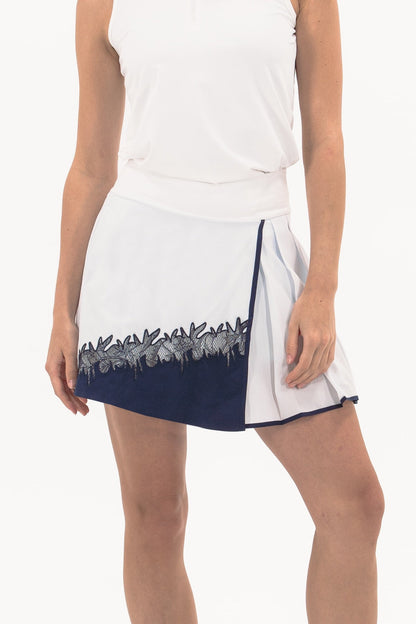 Lace Inset Skirt