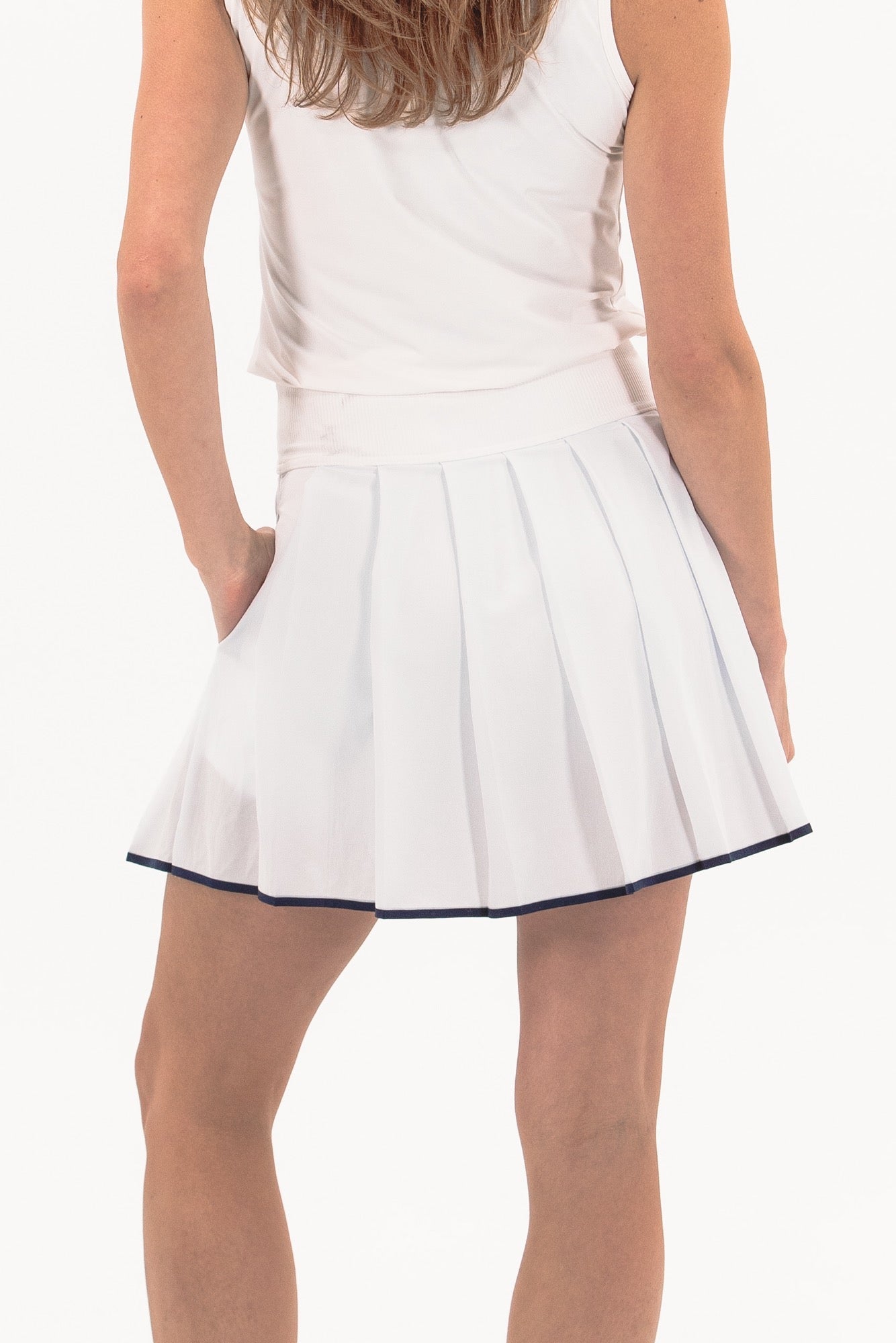 Lace Inset Skirt