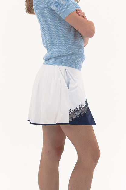 Lace Inset Skirt