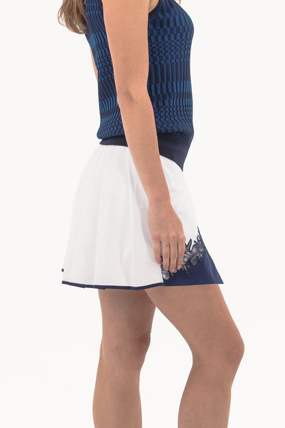 Lace Inset Skirt